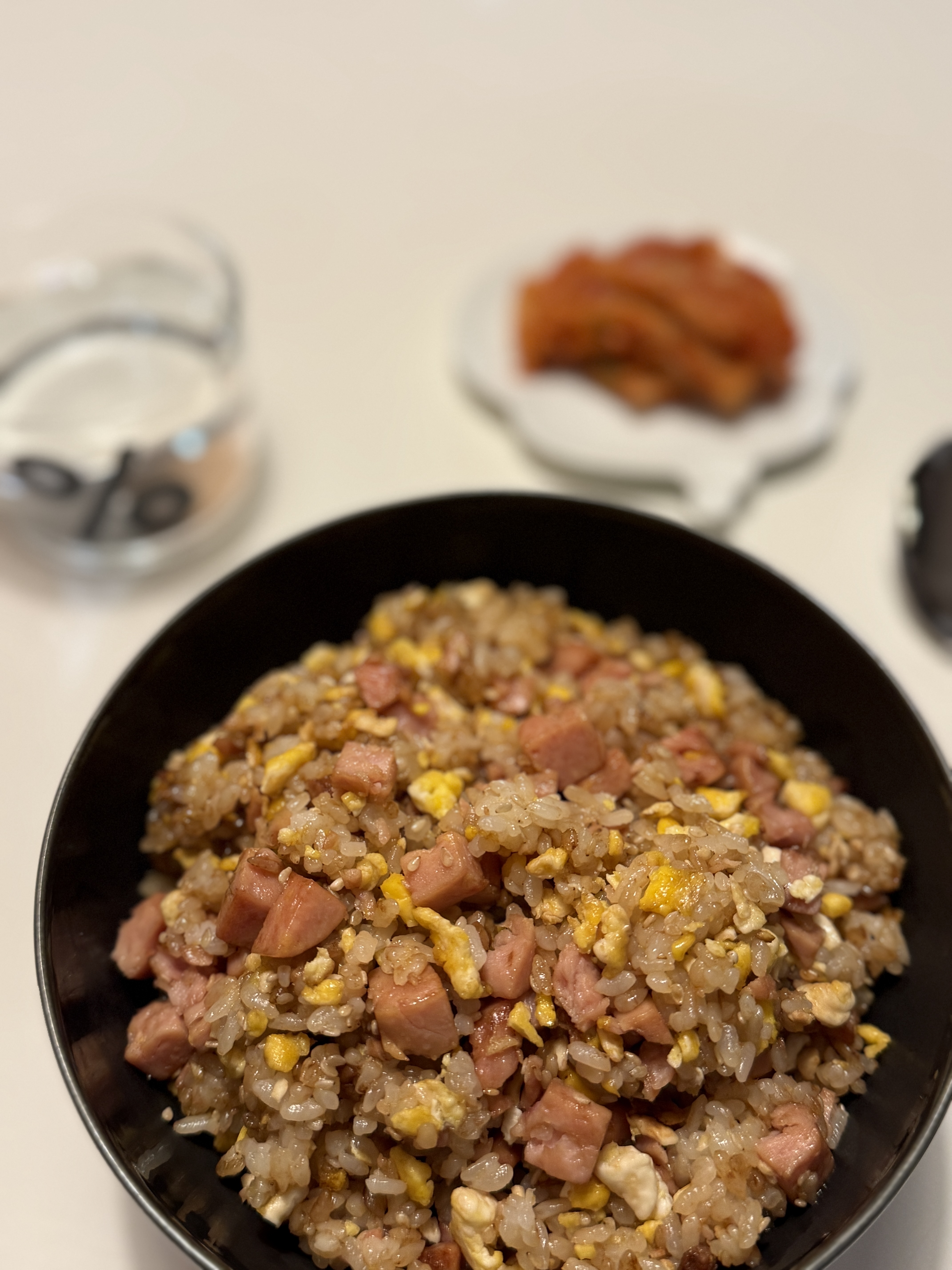 Quick & Easy Midnight Snack: Spam and Egg Fried Rice in Minutes