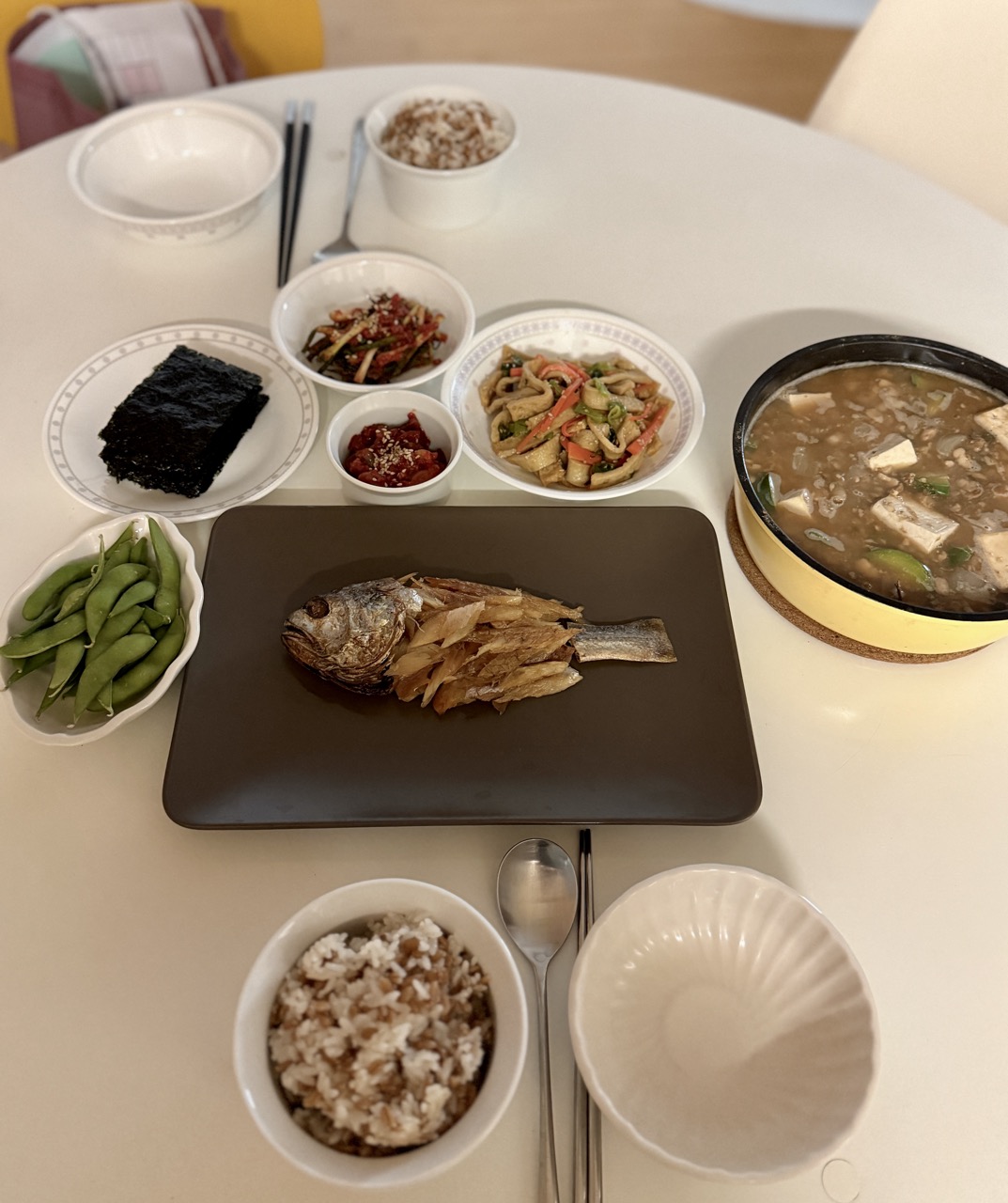 What Koreans Really Eat at Home: An Authentic Weekend Meal with Cheonggukjang