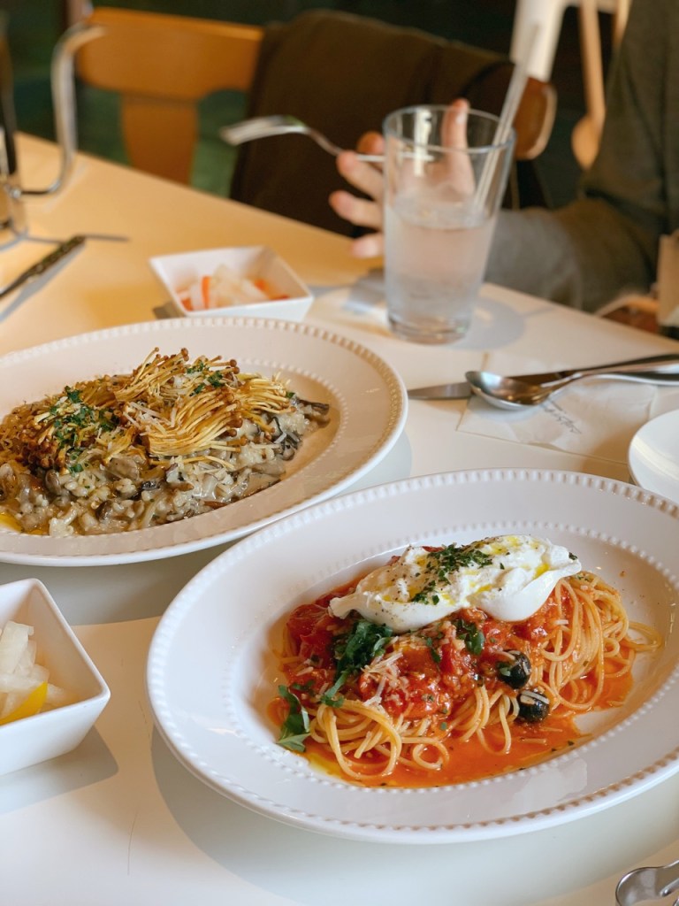 Delicious Italian pasta made with fresh ingredients at the restaurant.