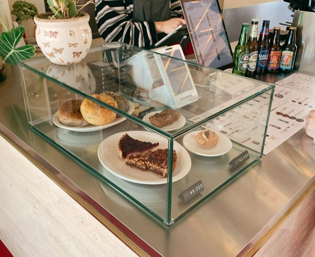 A deliciously plated homemade dessert served at Green Room cafe.
