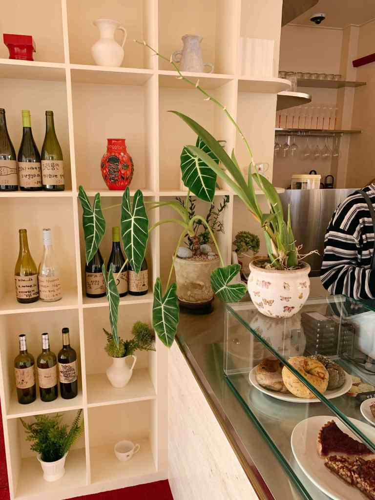 Warm lighting and cozy nature-inspired decor items at Green Room.