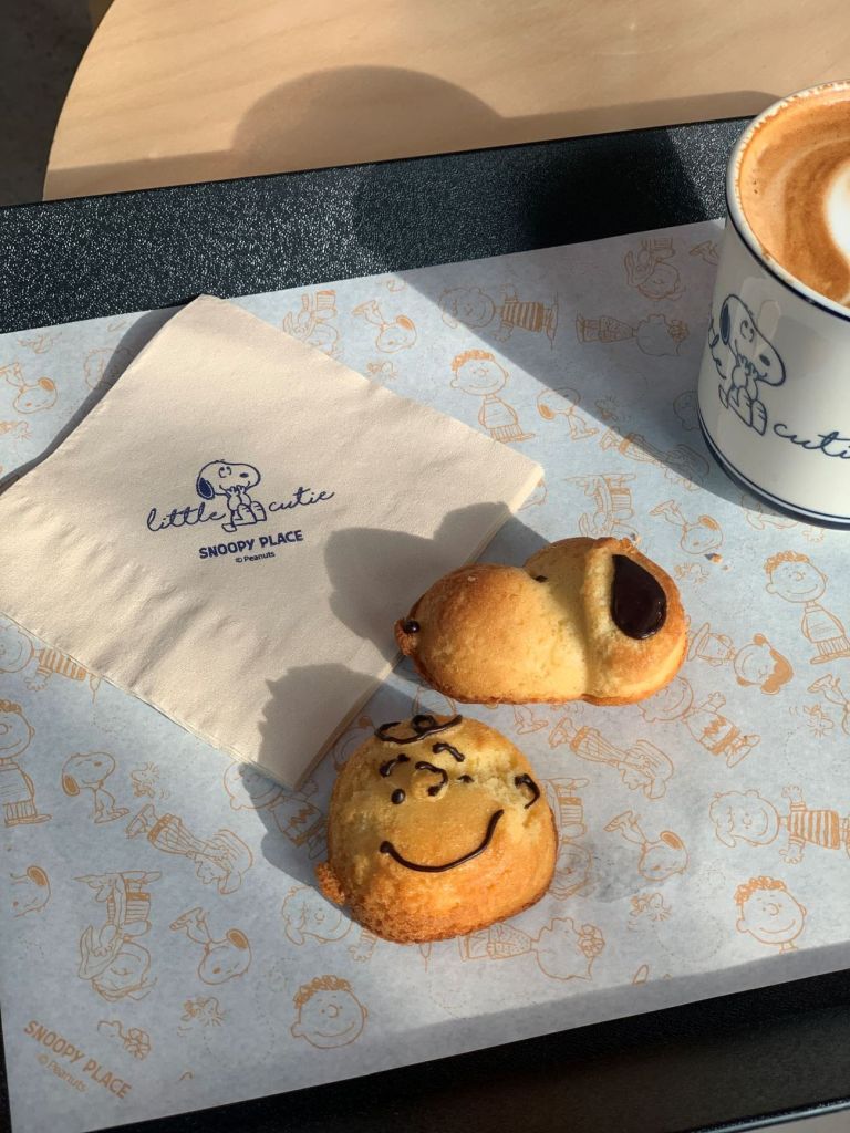 A peaceful snapshot capturing the delightful and creative dessert art in Busan.