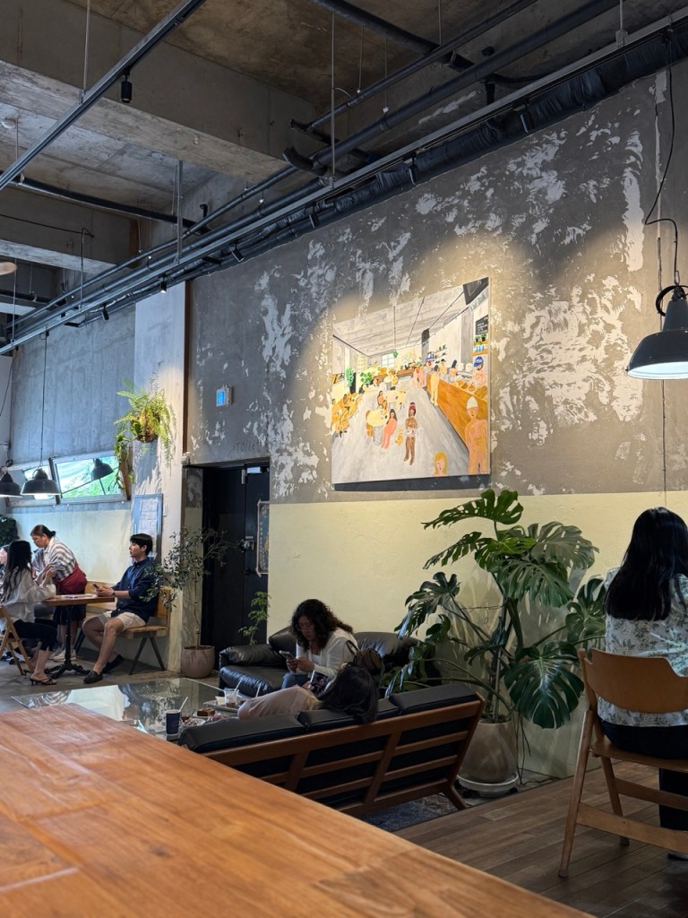 The sophisticated and welcoming atmosphere of FAR BEN, widely known as the trending Seongsu cafe operated by BTS RM's sister.