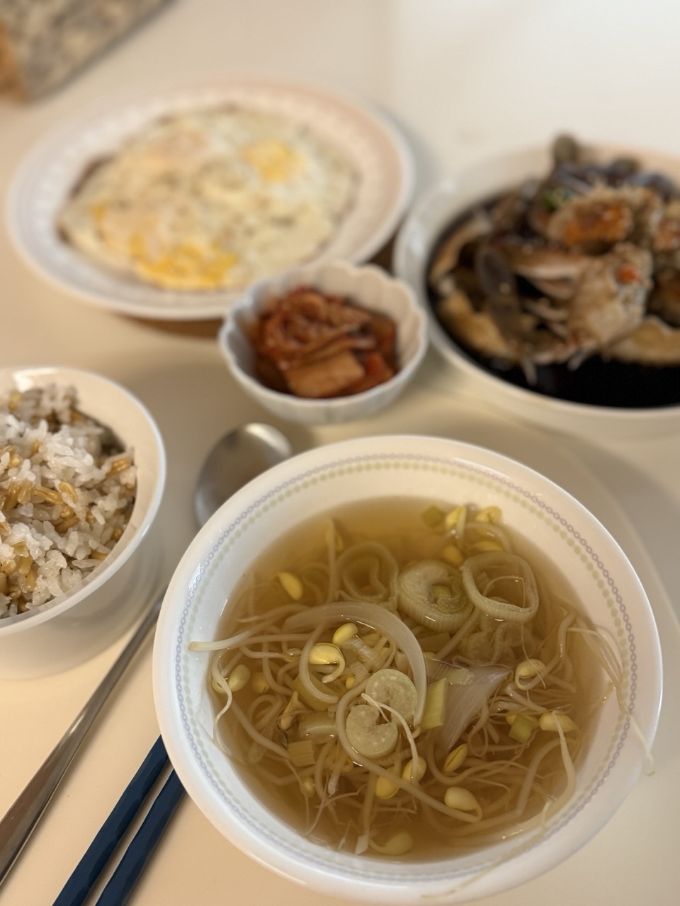 Best Hangover Food: Easy 15-Min Korean Bean Sprout Soup